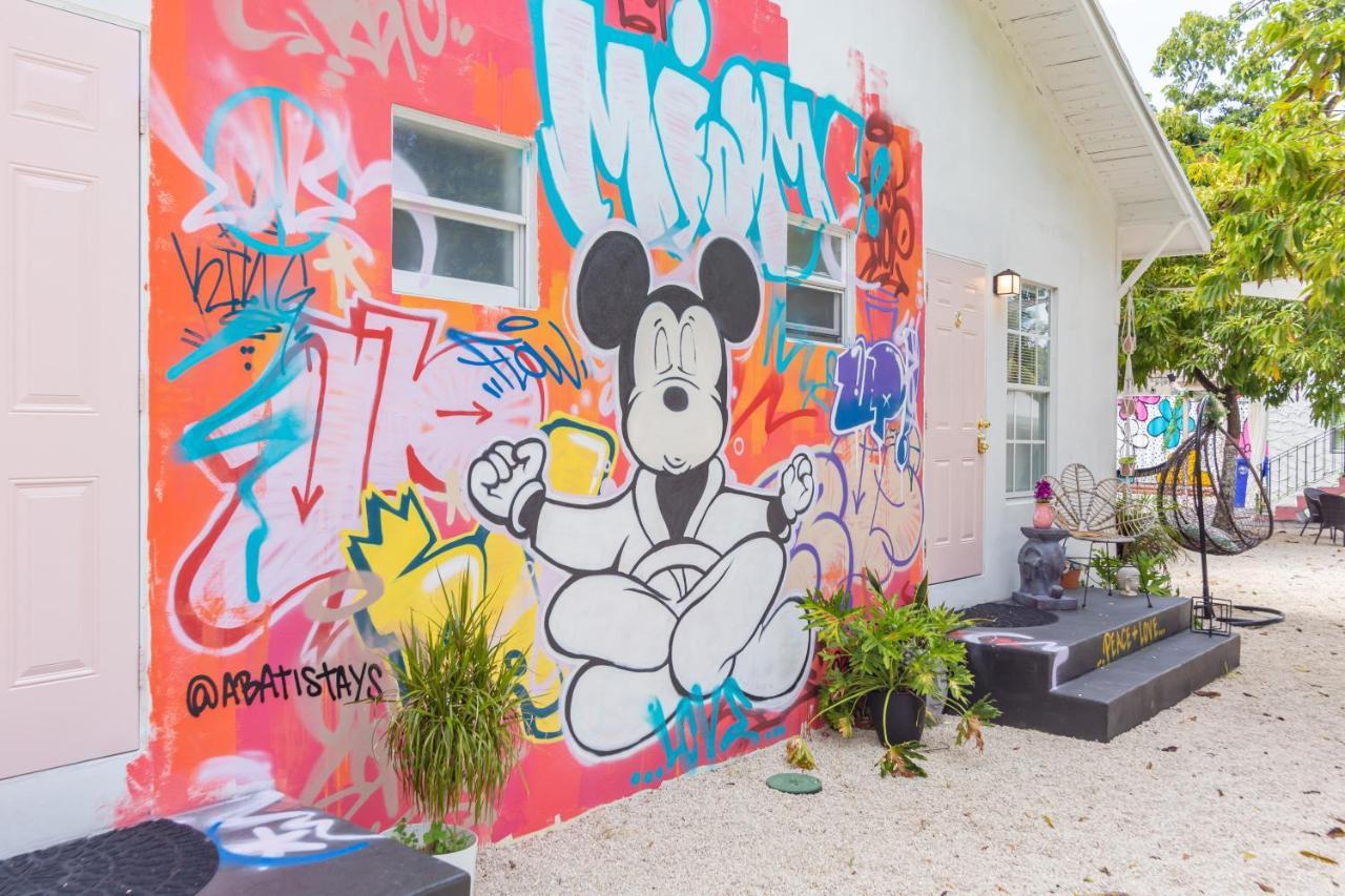 Studio Miami With Backyard - Heart Of Downtown And Wynwood Kültér fotó